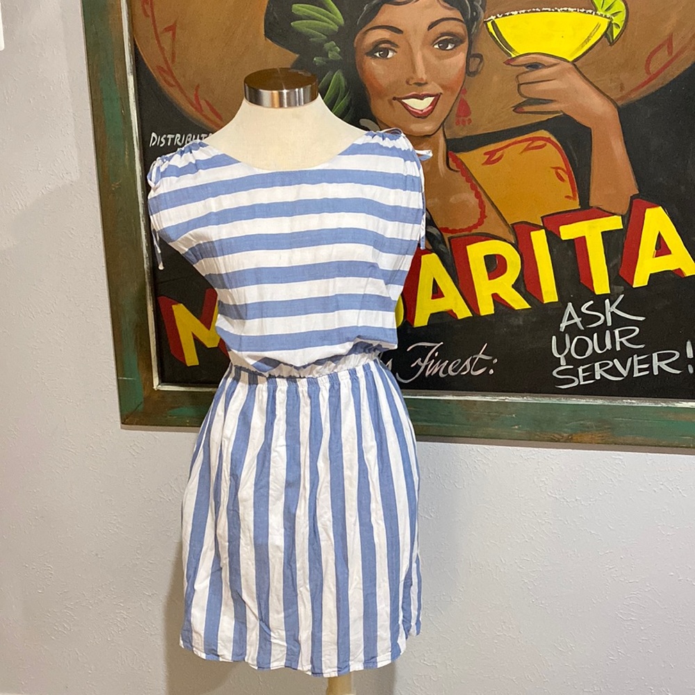 Forever 21 + Plus Striped Sleeveless Dress